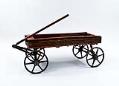 Image of Red Coaster wagon, ca. 1920