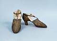 Image of Pair of evening slippers, ca. 1920-1930s