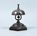 Image of Bell on stand, ca. 1870