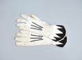 Image of Black and white leather gloves sold at MacDougall & Southwick in Seattle, ca. 1910-1950