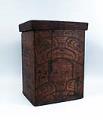 Image of Painted bentwood storage box, undated