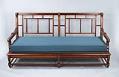 Image of Cherry wood settee, ca. 1860