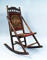 Image of Child's rocking chair, 1870-1890