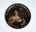 Image of Claussen Brewing Association beer tray, ca. 1901-1915