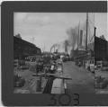 Image of People visiting ships on Naval Day, Seattle, 1908