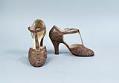 Image of Brocade T-strap evening shoes, ca. 1920s