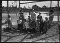 Image of Ryther Home residents at playground, Seattle, circa 1930