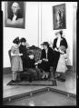Image of Junior League members with children at Sacred Heart Orphanage, Seattle, 1938
