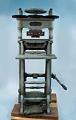 Image of Book binding embossing drill press, 1860-1865