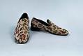 Image of Pair of carpet slippers worn by John Doyle Bishop, ca. 1960