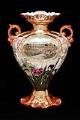 Image of Decorative vase from the Alaska-Yukon-Pacific Exposition (AYPE), featuring the Palace of Agriculture, 1909