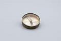 Image of Pocket directional compass that belonged to David T. Denny, ca. 1850