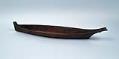 Image of Model canoe carving given as gift to donor's father from Chief Si'ahl (Chief Seattle), 1891