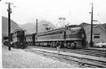 Image of Electric locomotive at Skykomish, Washington, circa 1950