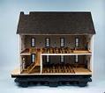 Image of Miniature model made in 1980 of Central School which was established in 1870