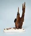 Image of Collection of Teredo or worm wood mounted as sculpture pieces, ca. 1850-1890