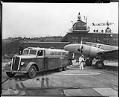 Image of Boeing airplane and Kenworth truck, 1937
