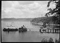 Image of Ferry at dock, Vashon Island, circa 1941