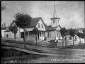 Image of Seattle's first church, circa 1885
