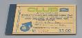Image of Club 21 Member Scrip Book from the Seattle World's Fair, 1962