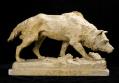 Image of Model for the sculpture of an Alaskan wolf presented at the Alaska-Yukon-Pacific Exposition (AYPE), 1909