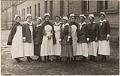 Image of Army nurses at Base Hospital 47 in France, circa 1918