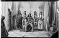 Image of Plateau group in a photography studio, circa 1900