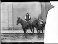 Image of Captain Billy and woman on horseback, circa 1900
