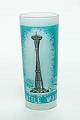 Image of One of a set of eight glass tumblers, souvenirs from Century 21, Seattle World's Fair, 1962