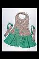 Image of Homemade sleeveless cotton apron, ca. 1930s