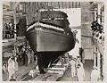 Image of Launching of boat Warden Johnston at McNeil Island Penitentiary, Washington, May 1945