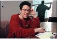 Image of TeamChild director Elizabeth Calvin and a client, Seattle, March 21, 1997