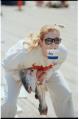 Image of Maria Quennet participating in 6th annual Waterfront Triathlon, Seattle, May 16, 1997