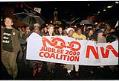 Image of Jubilee 2000 Coalition march at WTO protest, Seattle, November 29, 1999