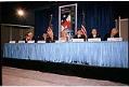 Image of U.S. delegates at WTO conference, Seattle, December 3, 1999