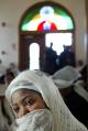 Image of Yeshihareg Wibie at St. Gebriel Ethiopian church, Seattle, January 2003