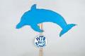 Image of Dolphin sign from the World Trade Organization (WTO) protest in Seattle, 1999