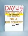 Image of Picket sign for Seattle newspaper strike, 2000