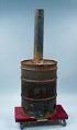 Image of Burn barrel used during Teamster's Strike, ca. 2000