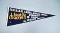 Image of Seattle Mariners pennant for the 1977 American League opener game