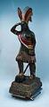 Image of Native American carved figure for cigar store, ca. 1850