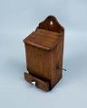 Image of Handmade wooden salt grinder, 1880-1890