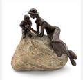 Image of Sculpture of Mary Hostetter and her daughter, Helen Hostetter, 1983