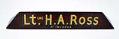 Image of United States Navy nameplate, 1943-1969
