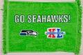 Image of Seattle Seahawks Super Bowl XL fan towel, 2006