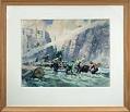 Image of Watercolor study for the mural at the Seattle Post-Intelligencer, Eustace Ziegler, 1952