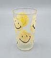 Image of Drinking glass with images of iconic smiley face, 1970s