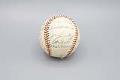 Image of Baseball signed by members of the Seattle Rainiers during their Pacific Coast League championship year, 1955