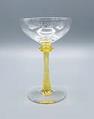 Image of Champagne glass used to toast the christening of the Space Needle on April 23, 1962