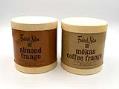 Image of Round box for Almond Frangos, ca. 1980s